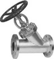 Wye Pattern or Y-body Duplex Stainless Steel Globe Valves