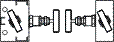 Duplex Stainless Steel Straight Type- Remote Mouting Two Valve Manifolds